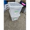 Image 1 : Storage bins