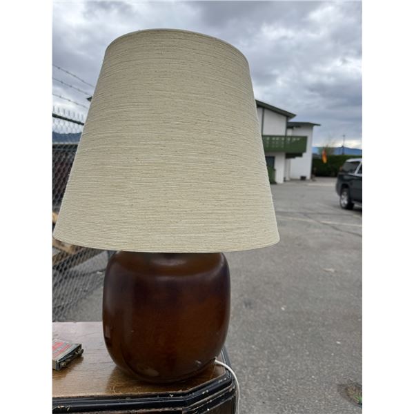 Pottery lamp needs TLC