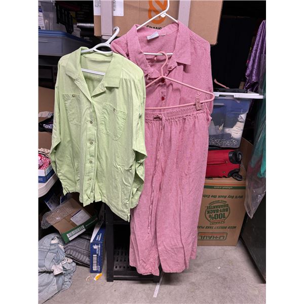 Shirt and shirt with pants 2X/3X