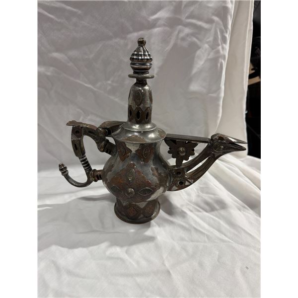 Arabic-style Aftaba kettle pitcher,