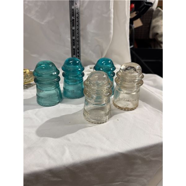 Hemingray and Dominion insulators