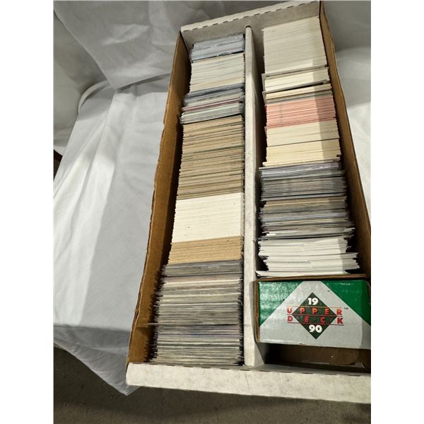 Hockey and baseball cards