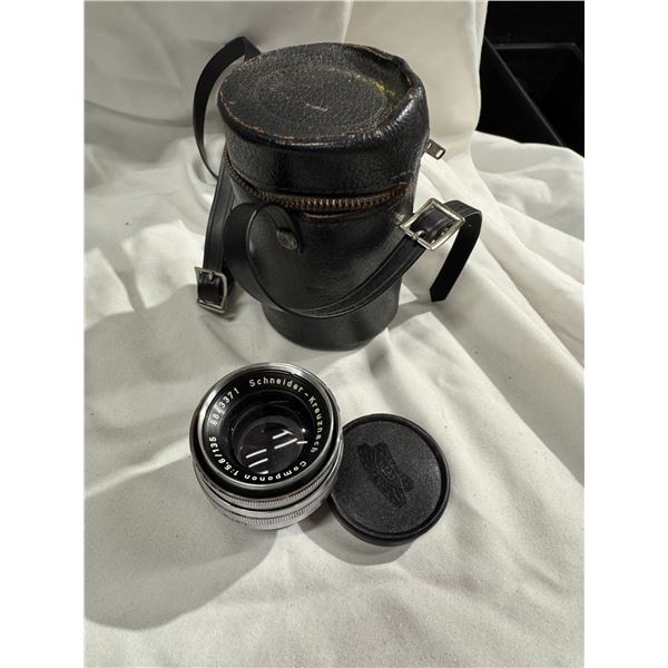 Schneider-Kreuznach lens and case