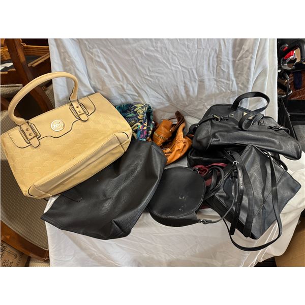 Michael Kors, Tommy Hilfiger, and other handbags and purses