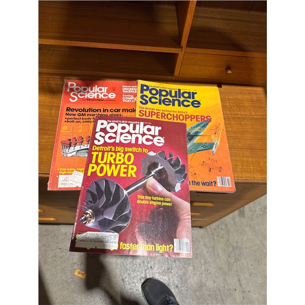 Popular science magazines