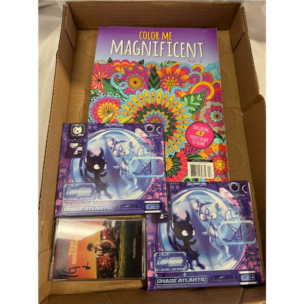 Coloring book CD and cassette