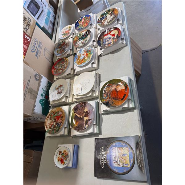 Mostly Avon collector plates