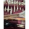 Image 3 : Flatware in case