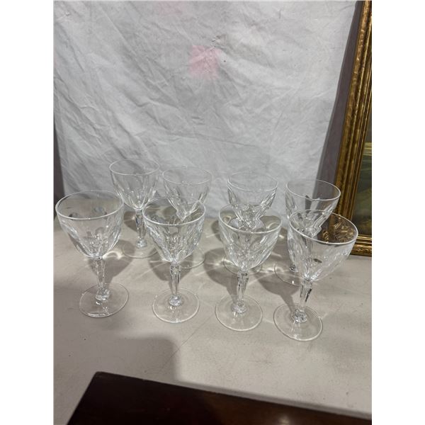 Crystal goblets