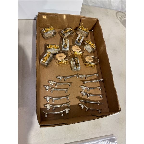 Napkin rings and knife breasts