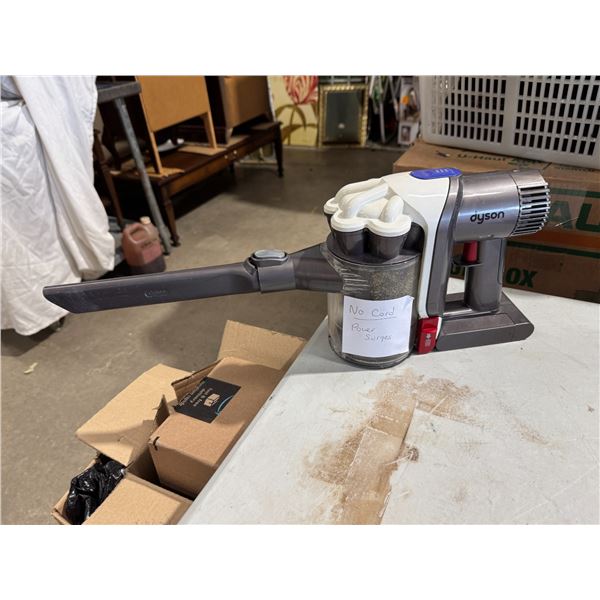 Dyson no cord power surges