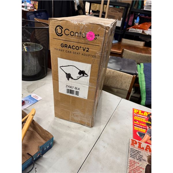 Infant car seat seat adapter