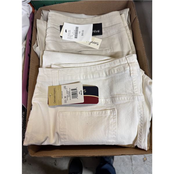NWT Denver, Hayes and other jeans size 16 or 34