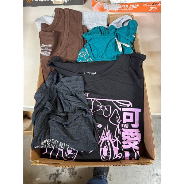 Ladies medium T-shirts, and tanks