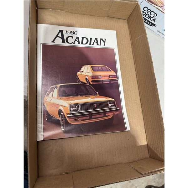 1980 Acadian vehicle advertising