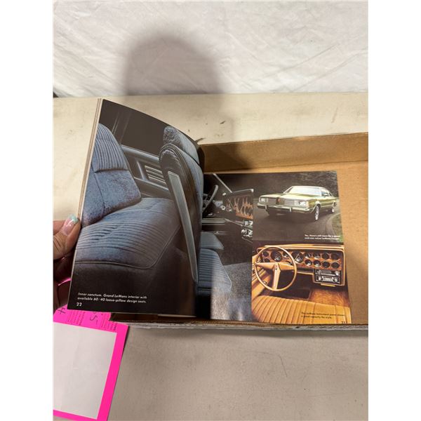 1980 Pontiac vehicle advertising