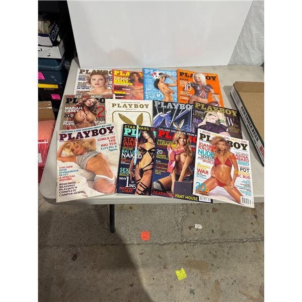 Playboy magazines