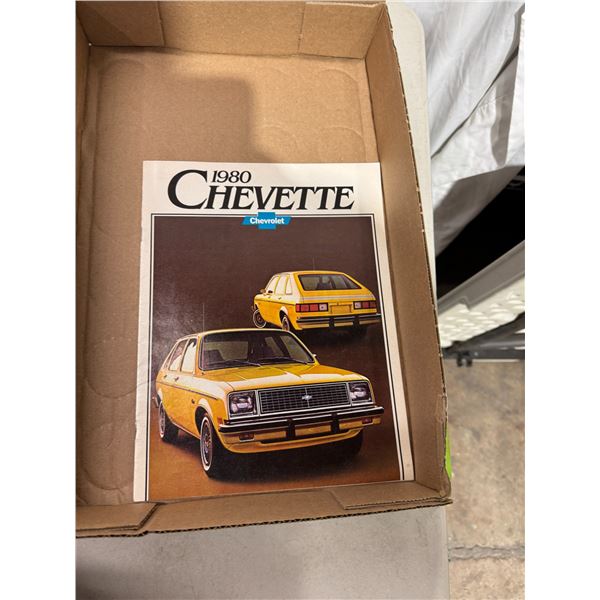1980 Chevrolet vehicle advertisement