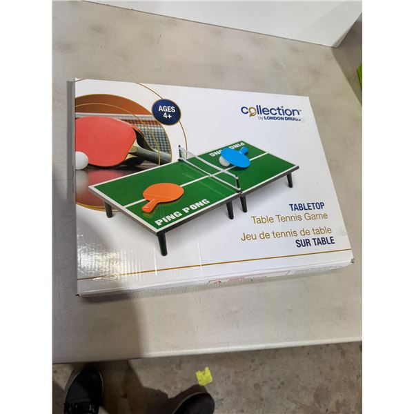 New tabletop tennis game
