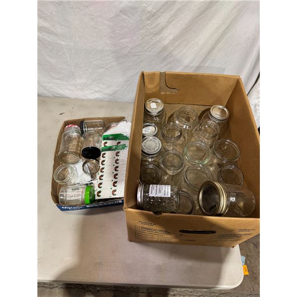 Canning jars