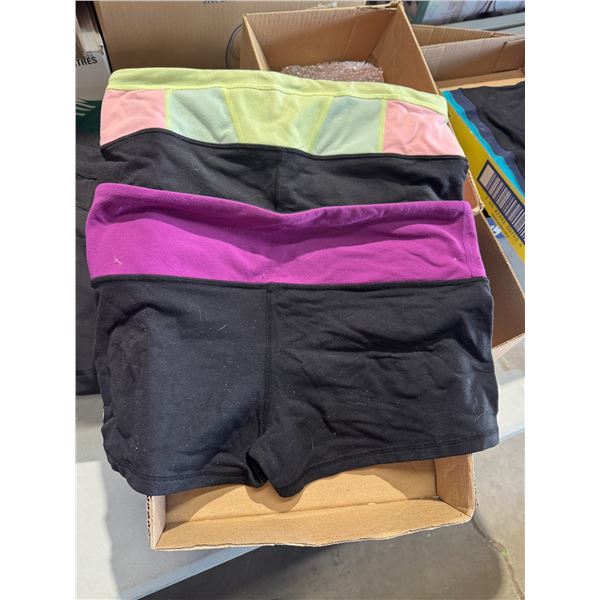 2 pairs Lulu shorts size 8