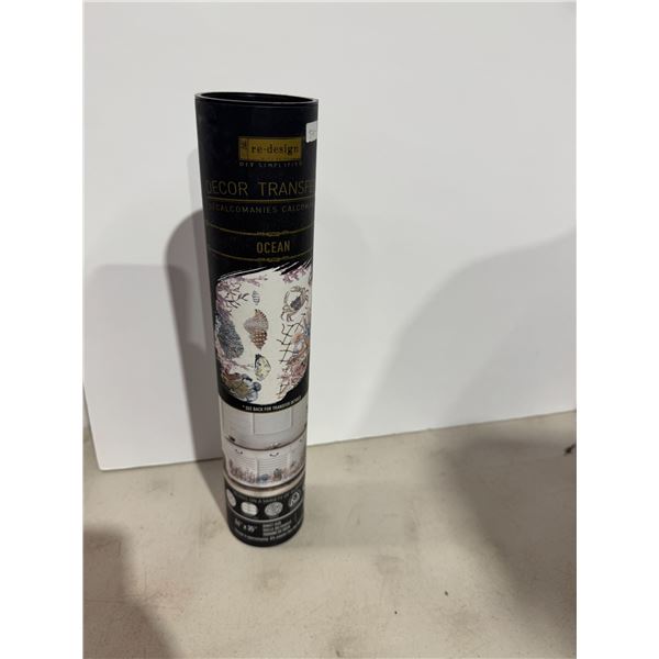 Redesign decor, transfer ocean