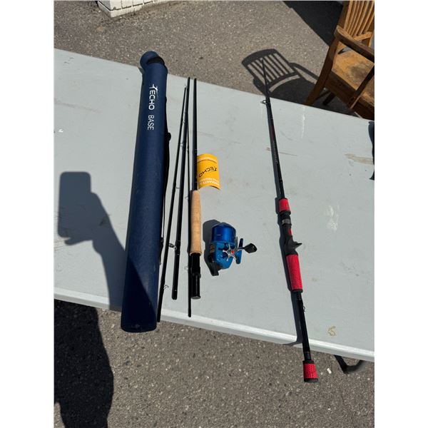 Fishing rod and reel