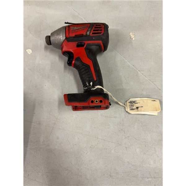 Milwaukee impact drill no battery