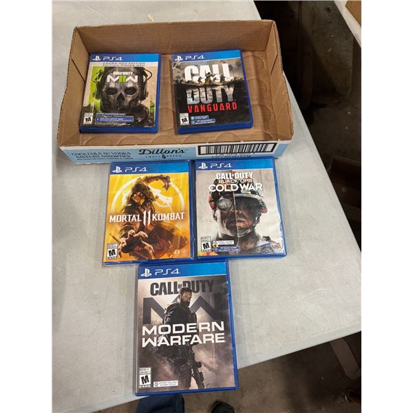 PS4 games