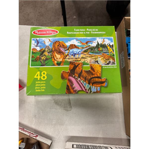 Mellissa & Doug floor puzzle 48 piece complete