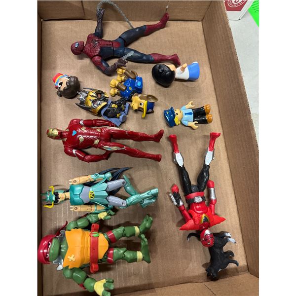 Poseable, figurines, toys, etc.