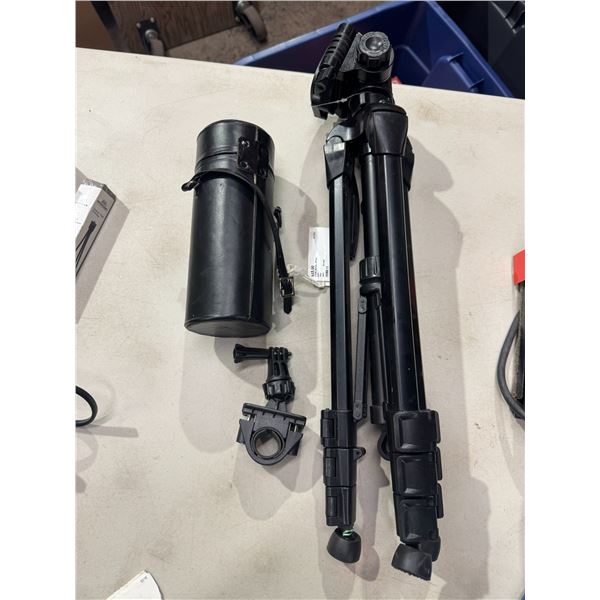 Tripod and lens case