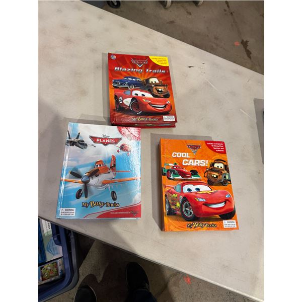 Disney Pixar, cars and planes my busy books