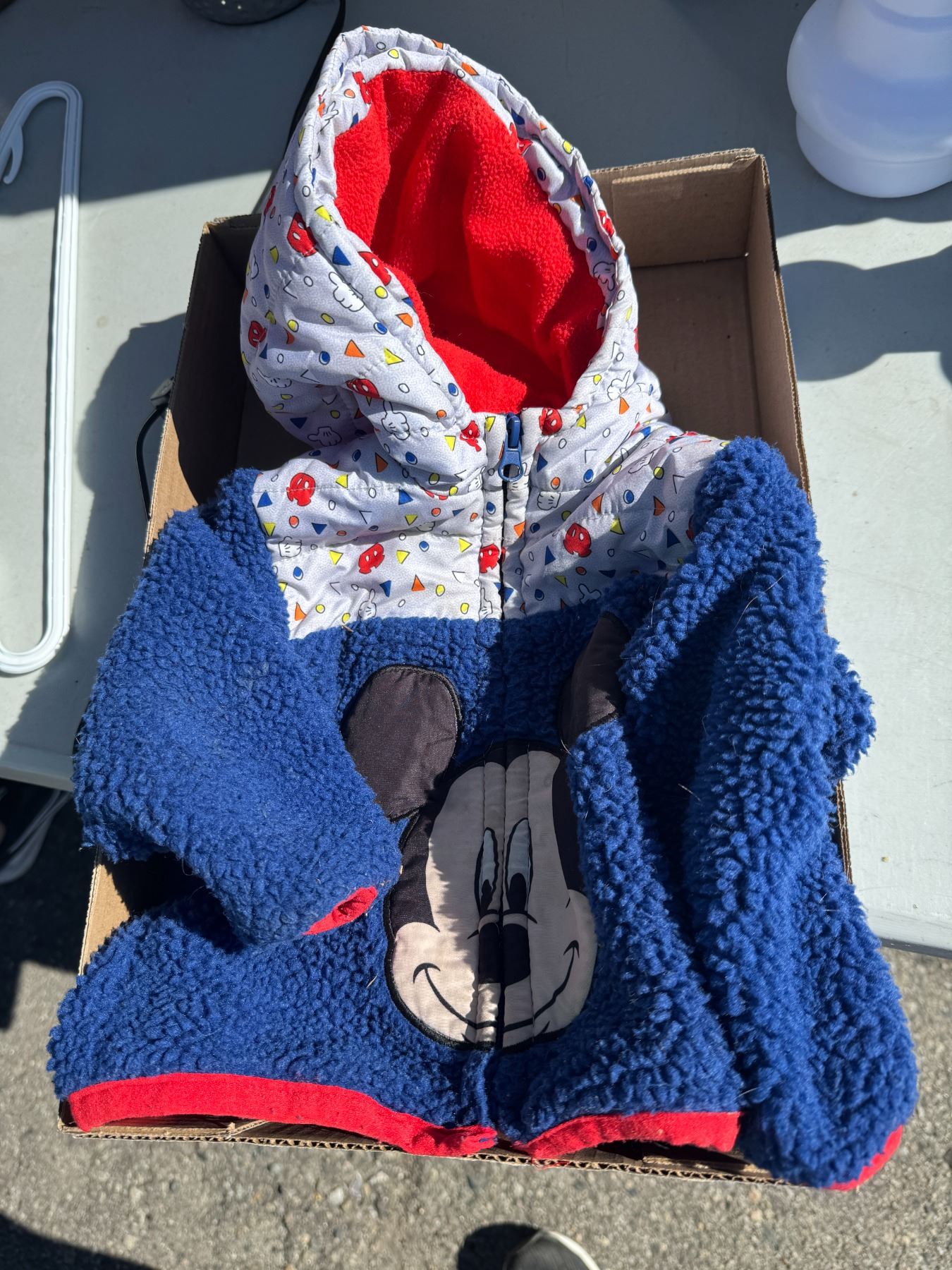 Mouse Coat Mickey Mouse coat 6 to 9 months
