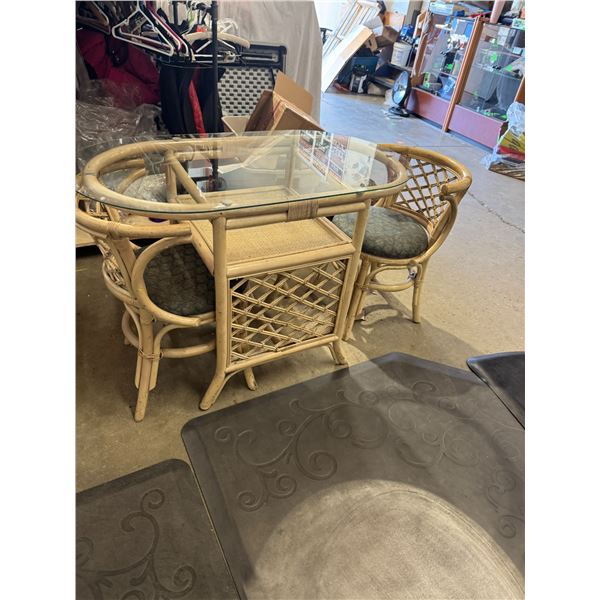 Bamboo Table And Chairs