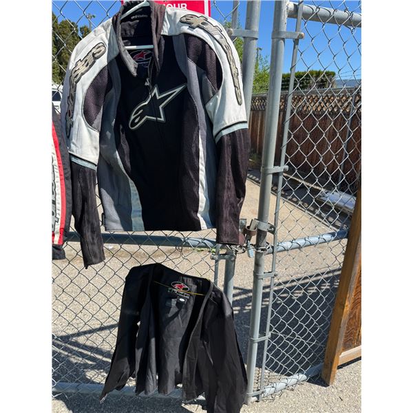 Alpinestars extra large riding jacket with liner