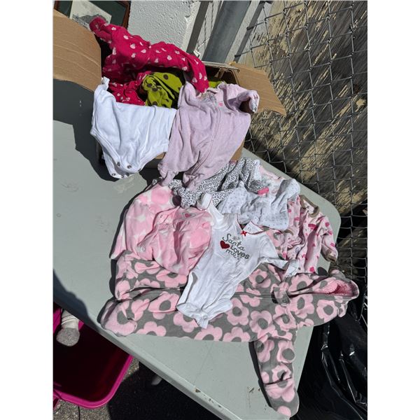 Newborn baby clothing