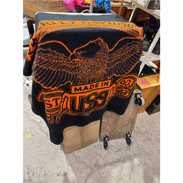 Harley-Davidson made in the Usa blanket
