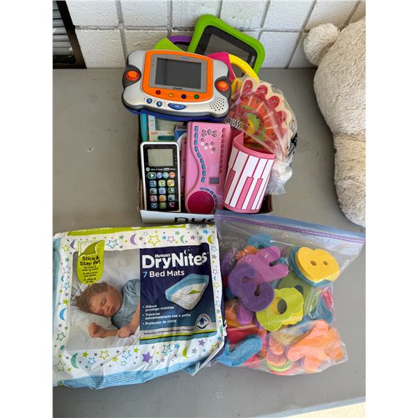 Toys, VTEC and other leapfrog dry night bed mats foam letters