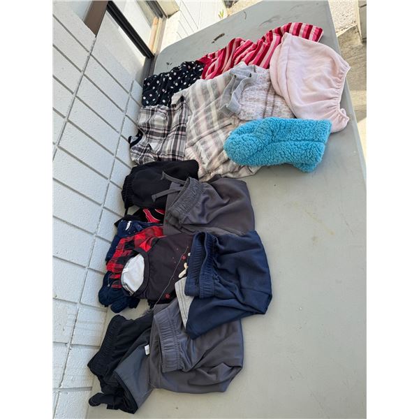 Children shorts, and other pajamas