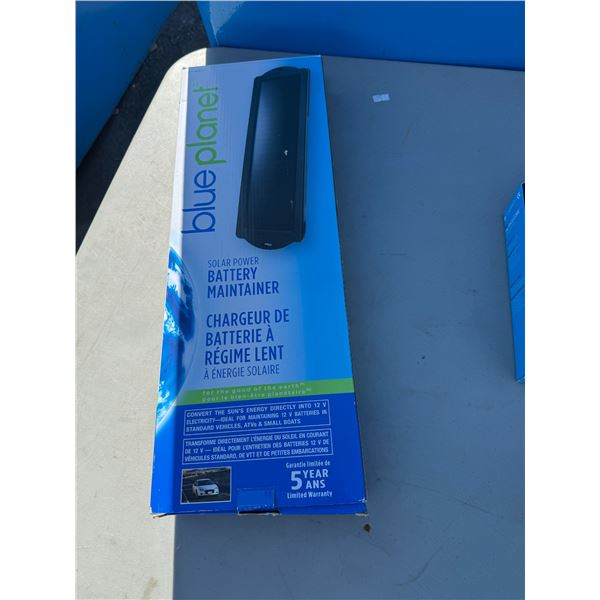 New solar power battery maintainer