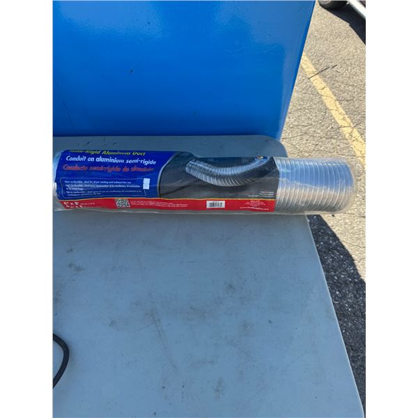Semi rigid aluminum duct