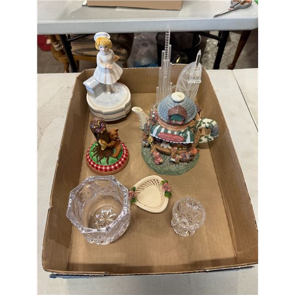 Musical figurine and other collectibles