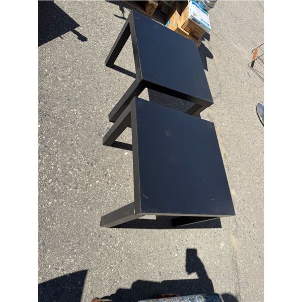 Pair of IKEA tables