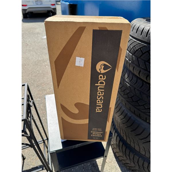 New under the sink water filter