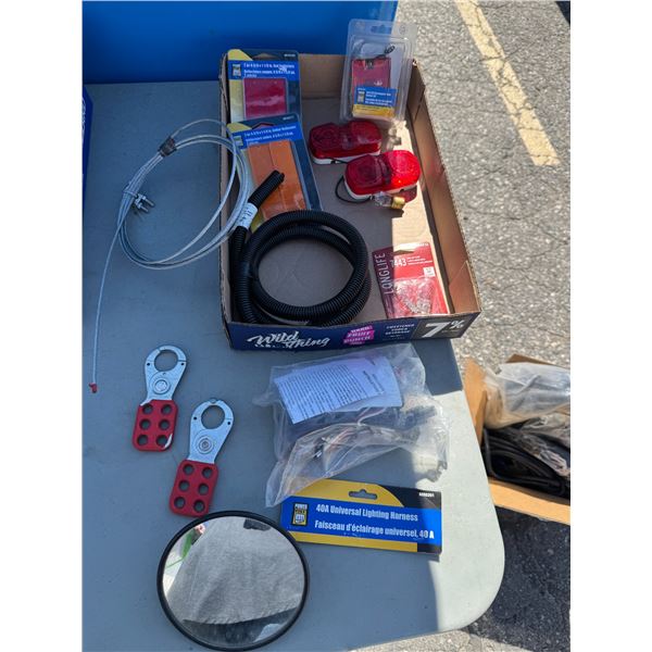 Vehicle lighting, etc.