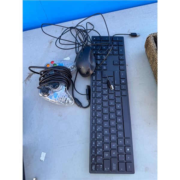 Keyboard, mouse and control