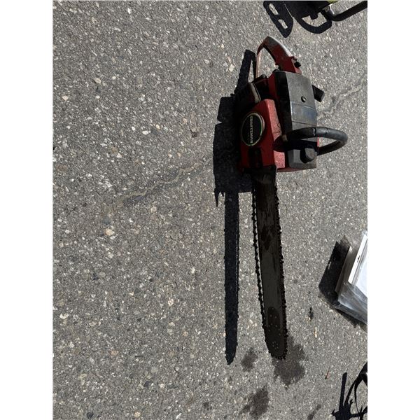 Craftsman chainsaw contested