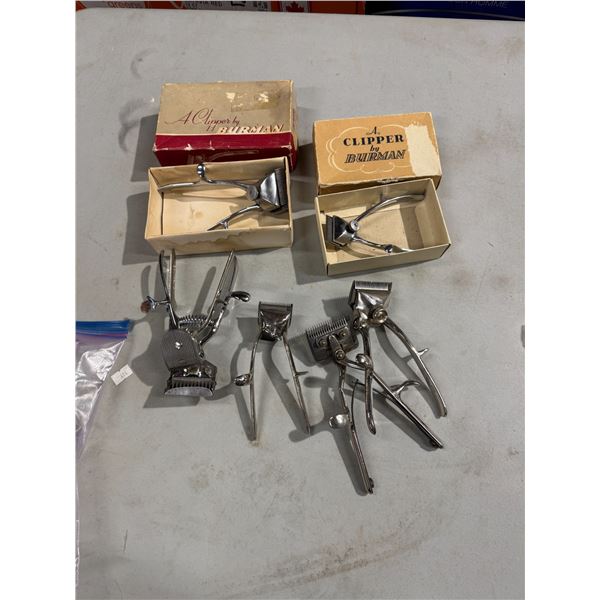 Vintage clippers, Burman and others