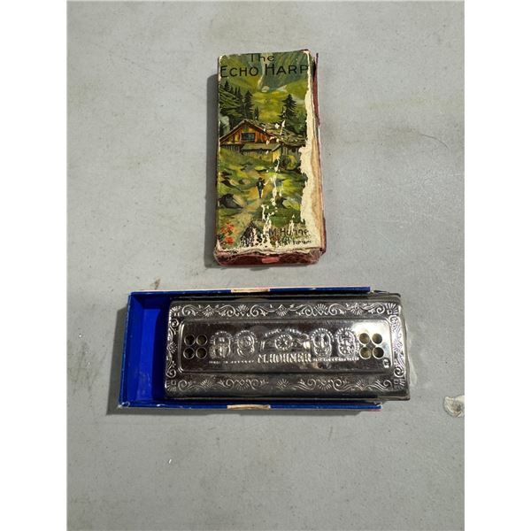 The echo harp M. Hohner